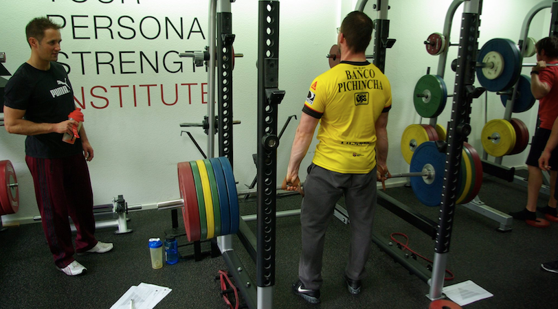 Geplantes Übertraining.