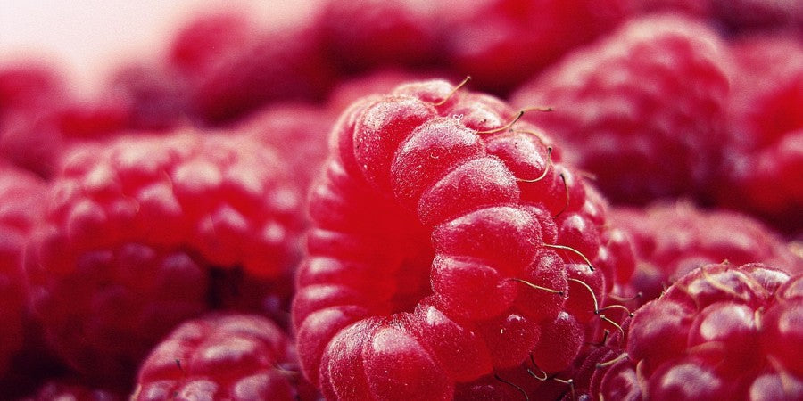 Himbeeren im Post Workout Shake